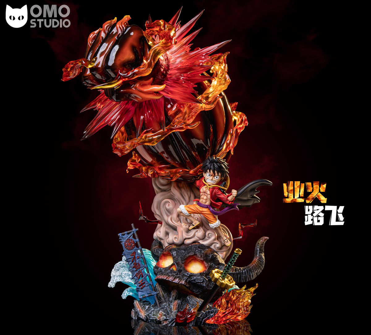 OMO STUDIO – ONE PIECE: RED ROC LUFFY [SOLD OUT] – FF COLLECTIBLES
