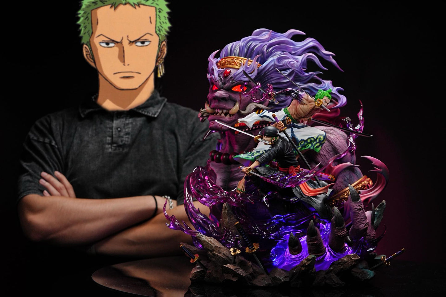 OPM STUDIO – ONE PIECE: ENMA FORM ZORO [IN STOCK]
