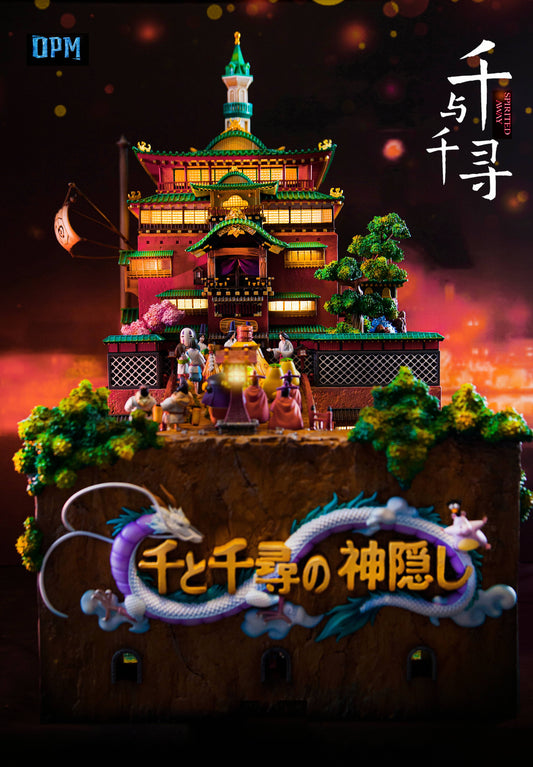 OPM STUDIO – HAYAO MIYAZAKI ANNIVERSARY MODEL 2. SPIRITED AWAY BATHHOUSE 2.0 [IN STOCK]