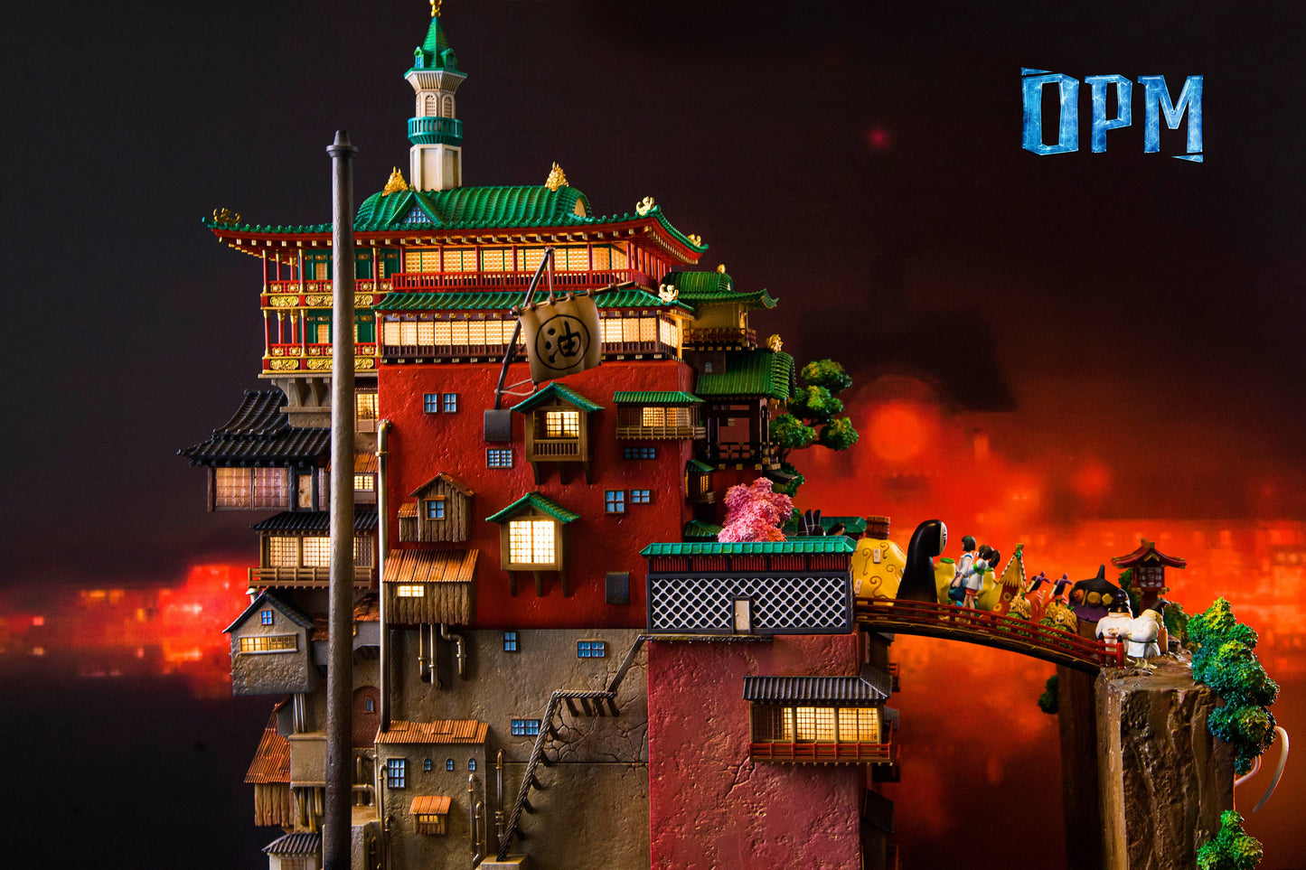 OPM STUDIO – HAYAO MIYAZAKI ANNIVERSARY MODEL 2. SPIRITED AWAY BATHHOUSE 2.0 [IN STOCK]