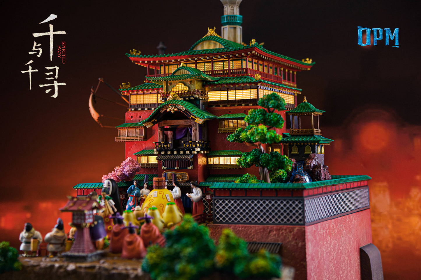 OPM STUDIO – HAYAO MIYAZAKI ANNIVERSARY MODEL 2. SPIRITED AWAY BATHHOUSE 2.0 [IN STOCK]
