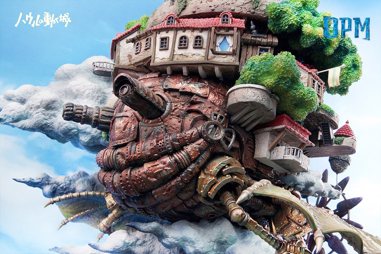 OPM STUDIO – HAYAO MIYAZAKI ANNIVERSARY MODEL, HOWL’S MOVING CASTLE (FLYING EDITION) [IN STOCK]