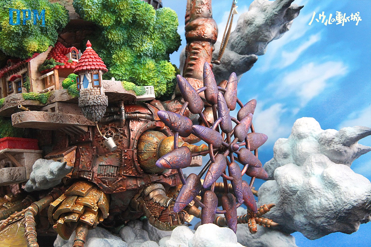 OPM STUDIO – HAYAO MIYAZAKI ANNIVERSARY MODEL, HOWL’S MOVING CASTLE (FLYING EDITION) [IN STOCK]