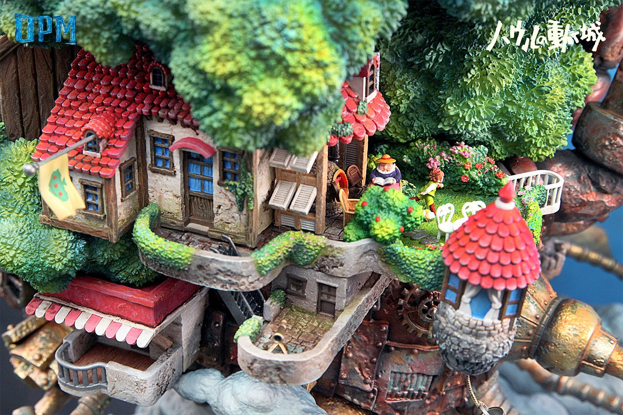 OPM STUDIO – HAYAO MIYAZAKI ANNIVERSARY MODEL, HOWL’S MOVING CASTLE (FLYING EDITION) [IN STOCK]