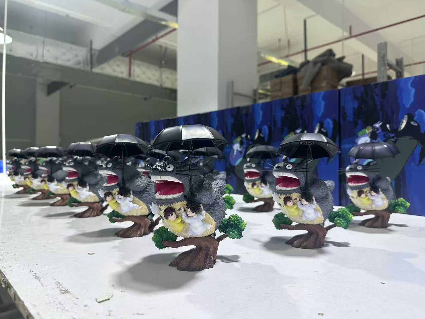 OPM STUDIO – HAYAO MIYAZAKI SMALL ORNAMENT SERIES 2. MY NEIGHBOR TOTORO, UMBRELLA TOTORO [IN STOCK]