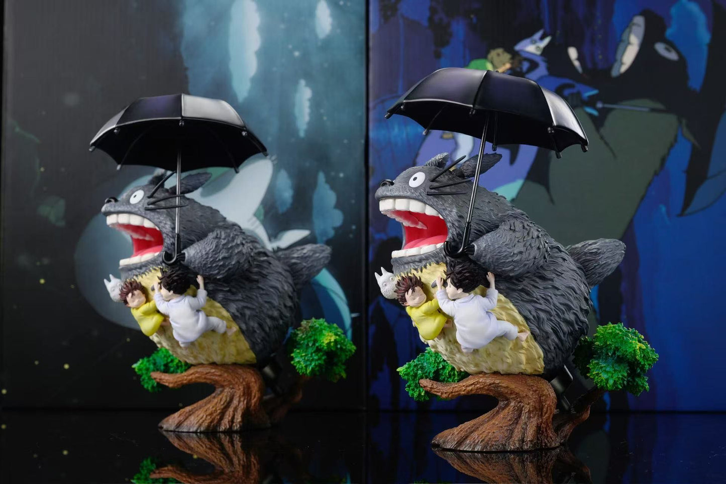 OPM STUDIO – HAYAO MIYAZAKI SMALL ORNAMENT SERIES 2. MY NEIGHBOR TOTORO, UMBRELLA TOTORO [IN STOCK]