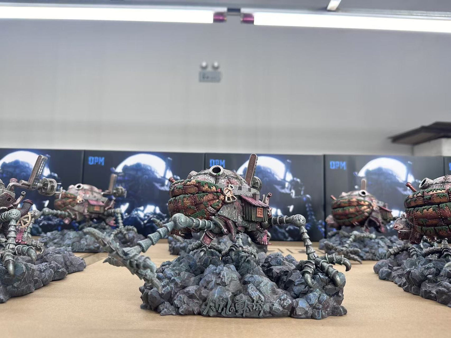 OPM STUDIO – HAYAO MIYAZAKI SMALL ORNAMENT SERIES 3. HOWL'S MOVING CASTLE, HOWL'S CASTLE DISMANTLED FORM [IN STOCK]