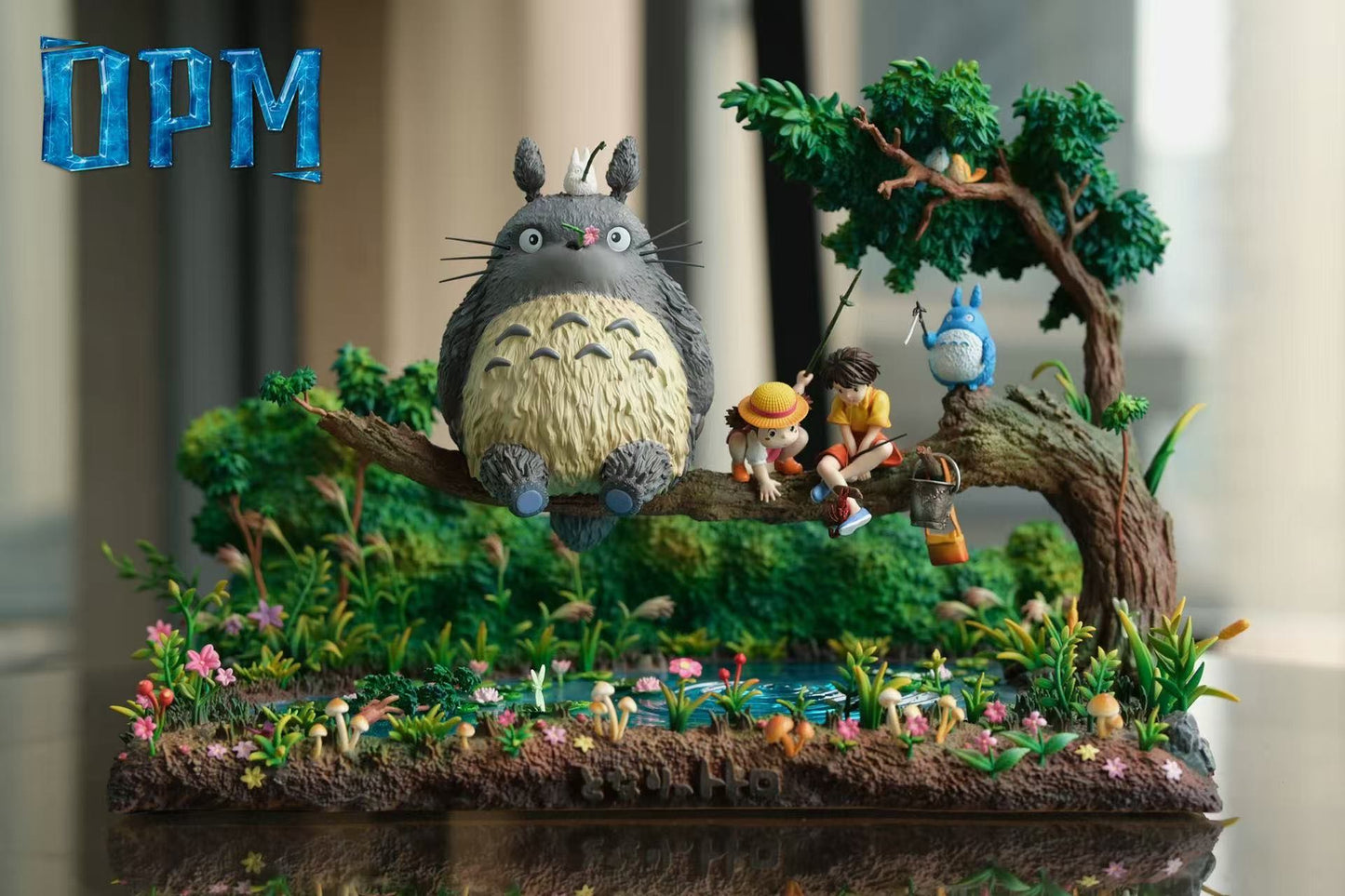 OPM STUDIO – HAYAO MIYAZAKI SMALL SCENE SERIES 5. FISHING TOTORO [IN STOCK]