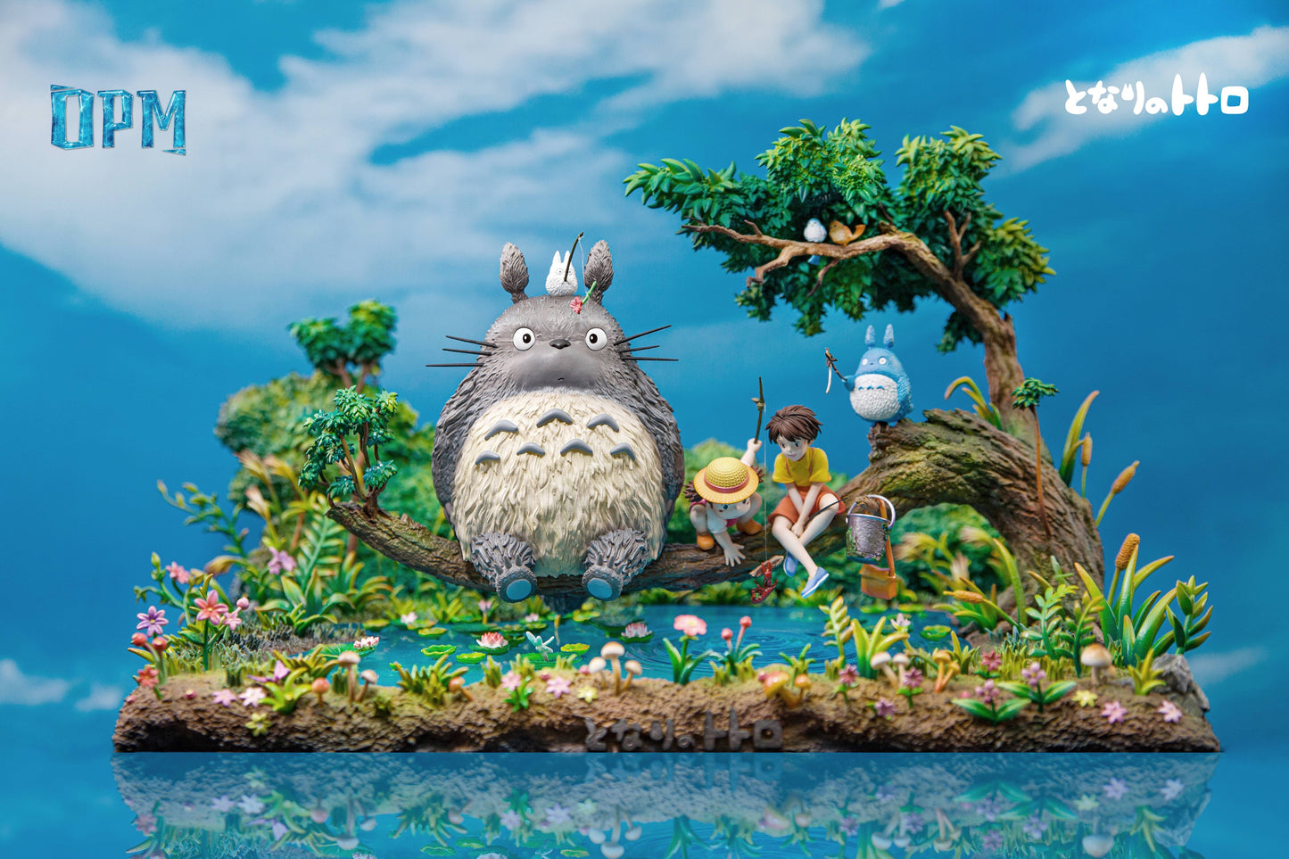 OPM STUDIO – HAYAO MIYAZAKI SMALL SCENE SERIES 5. FISHING TOTORO [IN STOCK]