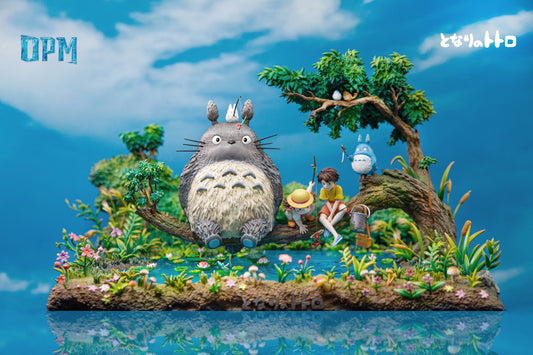 OPM STUDIO – HAYAO MIYAZAKI SMALL SCENE SERIES 5. FISHING TOTORO [IN STOCK]