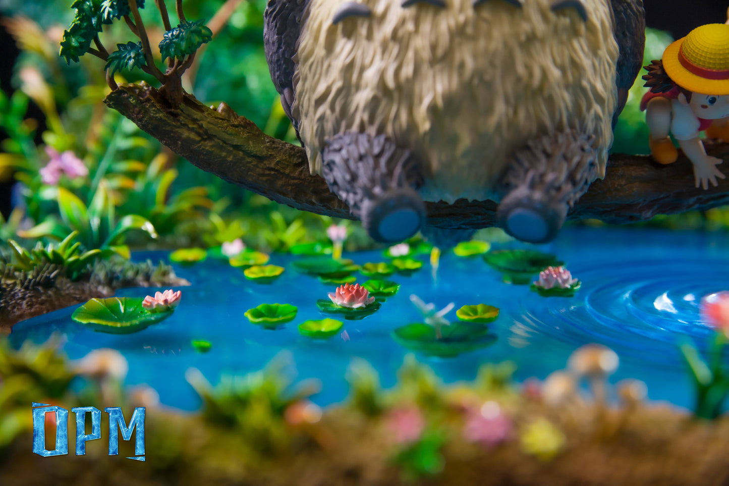 OPM STUDIO – HAYAO MIYAZAKI SMALL SCENE SERIES 5. FISHING TOTORO [IN STOCK]