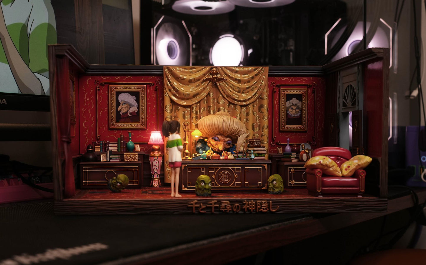 OPM STUDIO – HAYAO MIYAZAKI SMALL SCENE SERIES 6. YUBABA'S OFFICE [IN STOCK]
