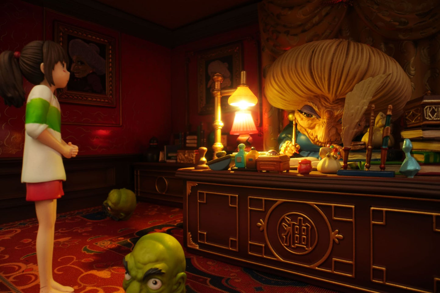 OPM STUDIO – HAYAO MIYAZAKI SMALL SCENE SERIES 6. YUBABA'S OFFICE [IN STOCK]