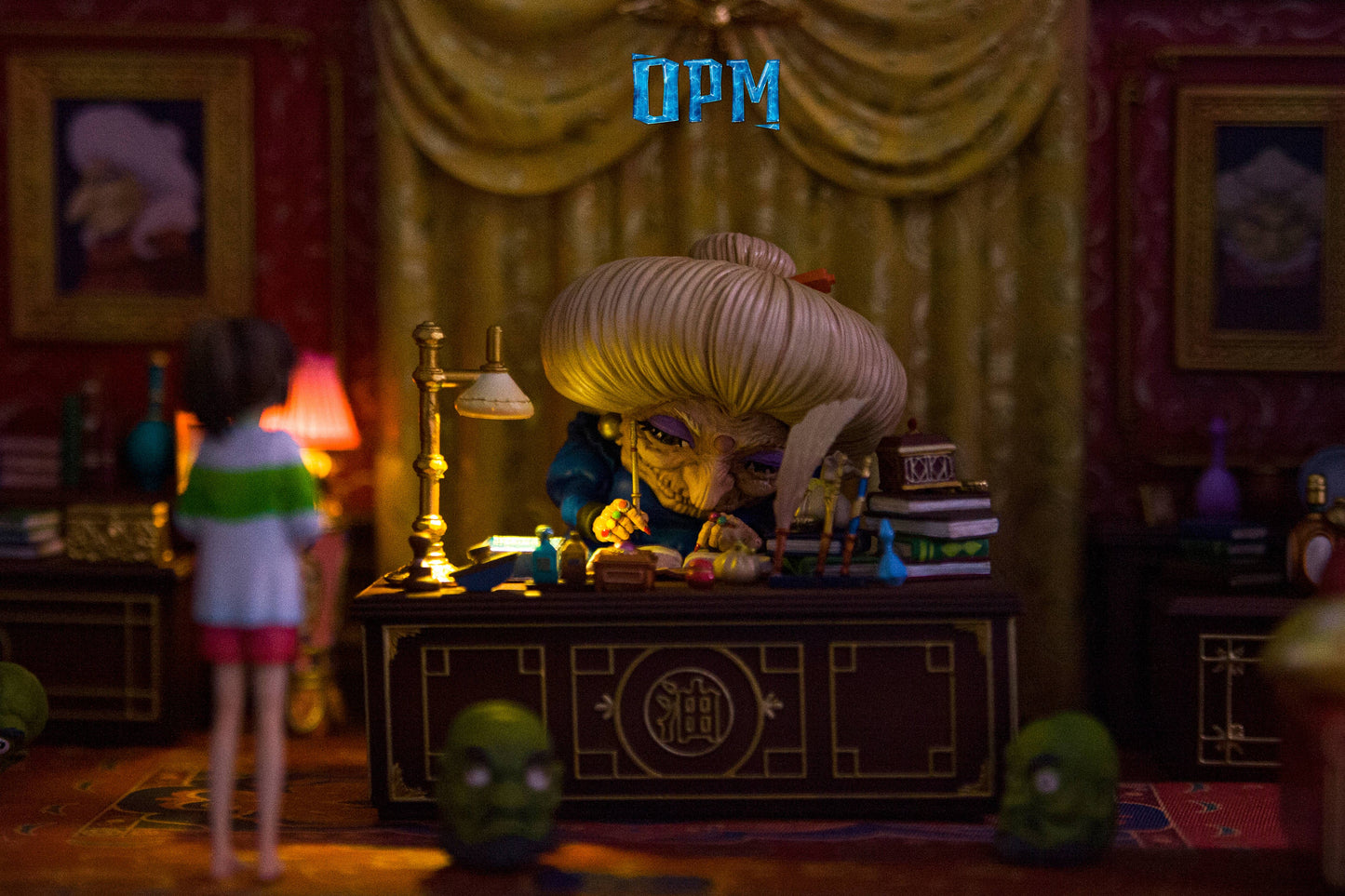 OPM STUDIO – HAYAO MIYAZAKI SMALL SCENE SERIES 6. YUBABA'S OFFICE [IN STOCK]