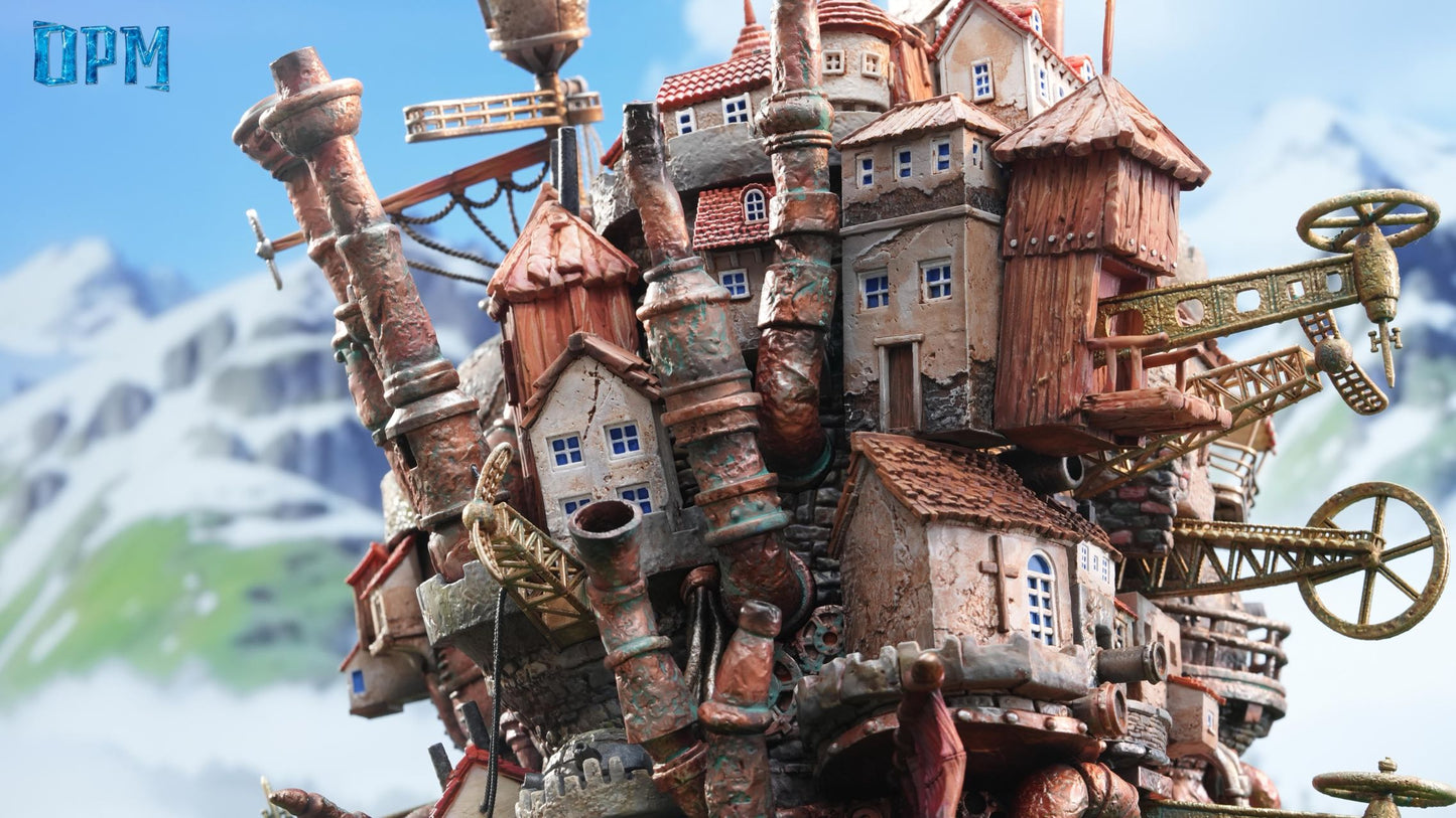 OPM STUDIO – HAYAO MIYAZAKI SMALL SCENE SERIES 9. HOWL'S MOVING CASTLE [SOLD OUT]