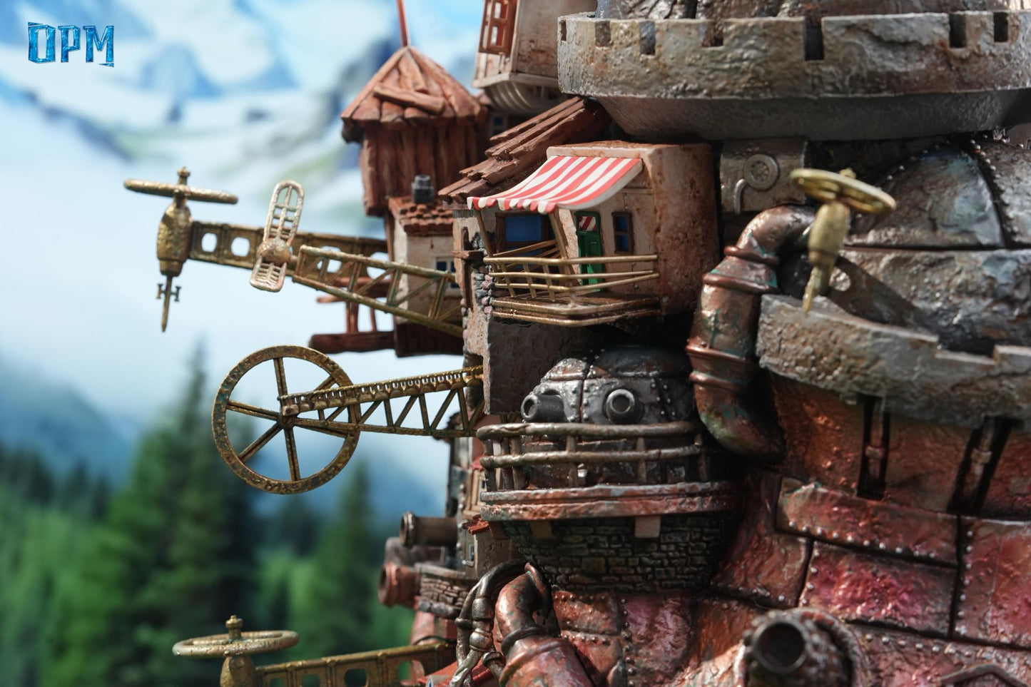 OPM STUDIO – HAYAO MIYAZAKI SMALL SCENE SERIES 9. HOWL'S MOVING CASTLE [SOLD OUT]
