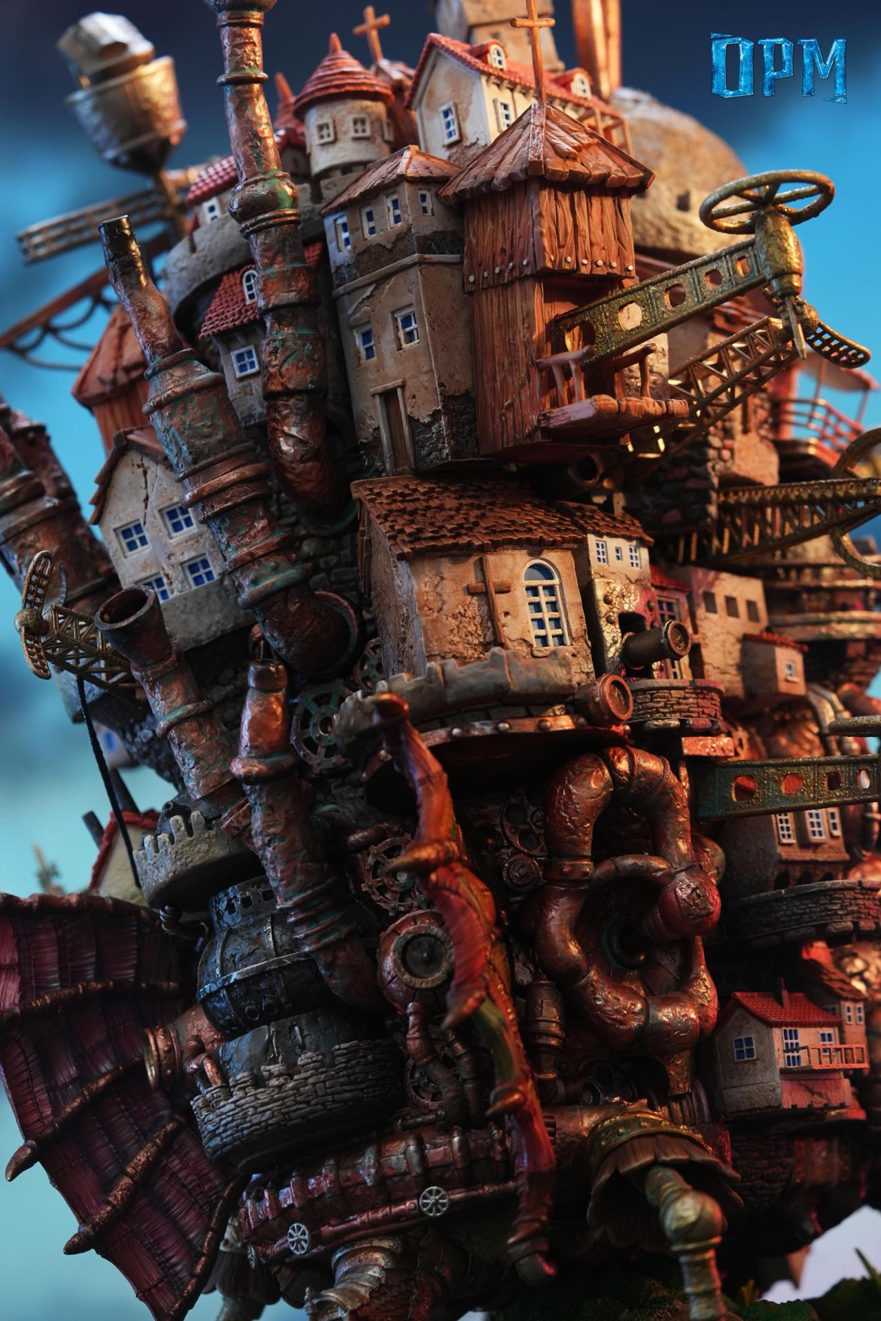 OPM STUDIO – HAYAO MIYAZAKI SMALL SCENE SERIES 9. HOWL'S MOVING CASTLE [SOLD OUT]