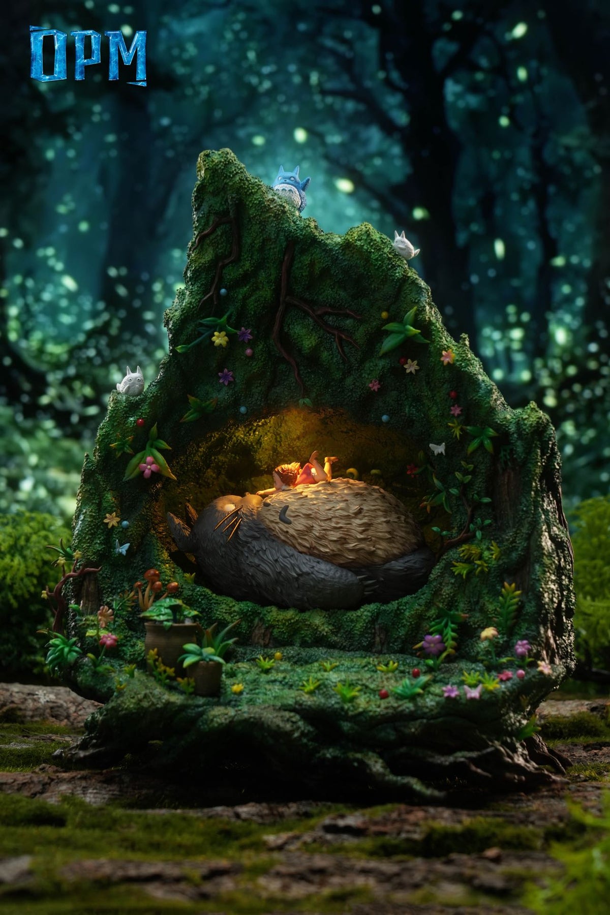 OPM STUDIO - HAYAO MIYAZAKI SMALL SCENE SERIES 13. TREE HOLE TOTORO 1