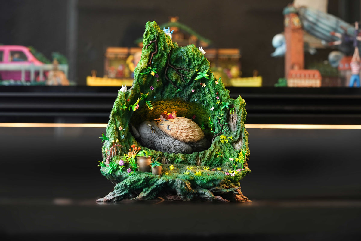 OPM STUDIO - HAYAO MIYAZAKI SMALL SCENE SERIES 13. TREE HOLE TOTORO 12
