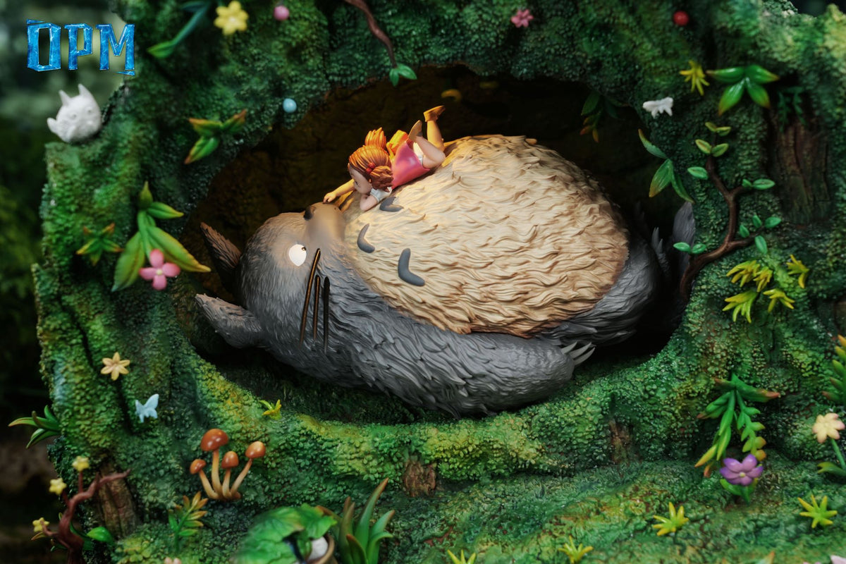 OPM STUDIO - HAYAO MIYAZAKI SMALL SCENE SERIES 13. TREE HOLE TOTORO 2