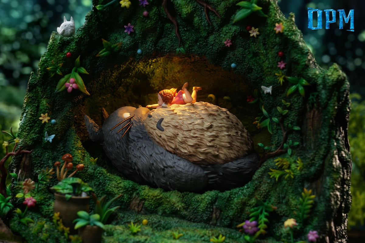 OPM STUDIO - HAYAO MIYAZAKI SMALL SCENE SERIES 13. TREE HOLE TOTORO 5