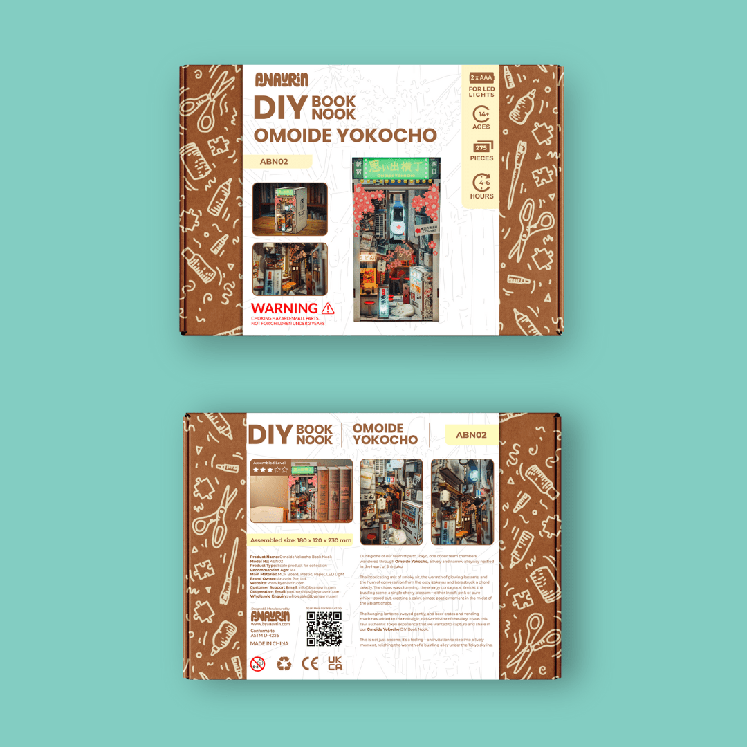 ANAVRIN – OMOIDE YOKOCHO BOOK NOOK KIT 14