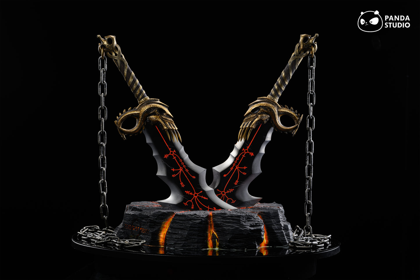PANDA STUDIO – GOD OF WAR: WEAPON COLLECTOR SERIES 02. BLADES OF CHAOS 1/1 [IN STOCK]