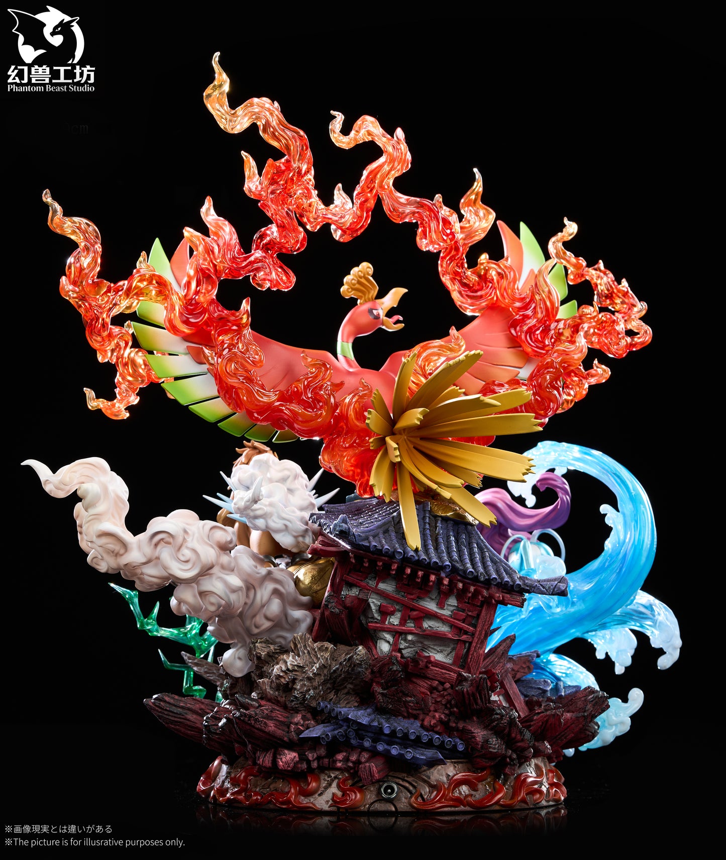 PHANTOM BEAST STUDIO – POKEMON: HO-OH AND THE THREE LEGENDARY BEASTS [PRE-ORDER]