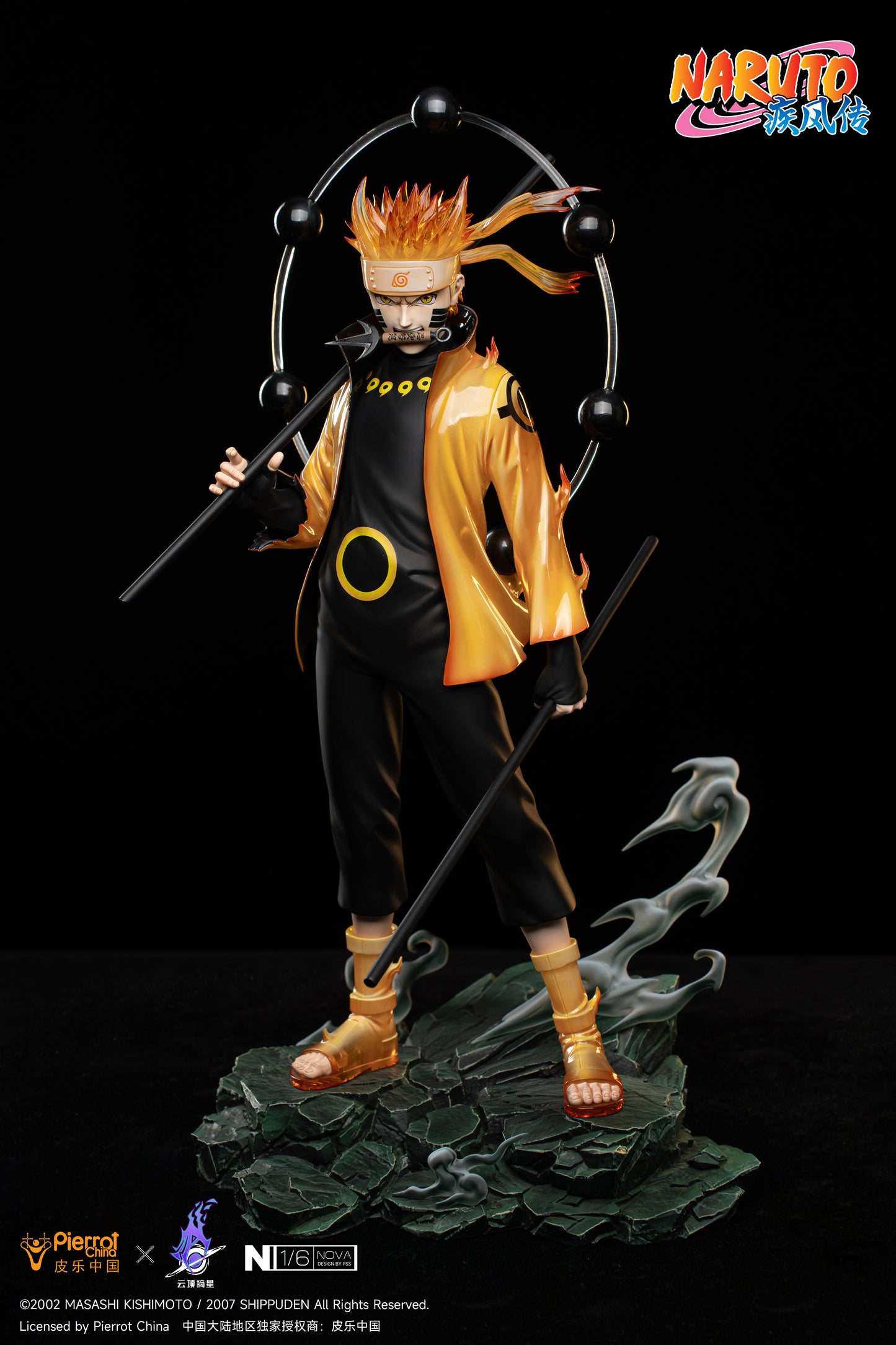 PICKSTAR STUDIO – NARUTO: SIX PATHS SAGE MODE NARUTO AND SASUKE 1/6 (LICENSED) [PRE-ORDER]
