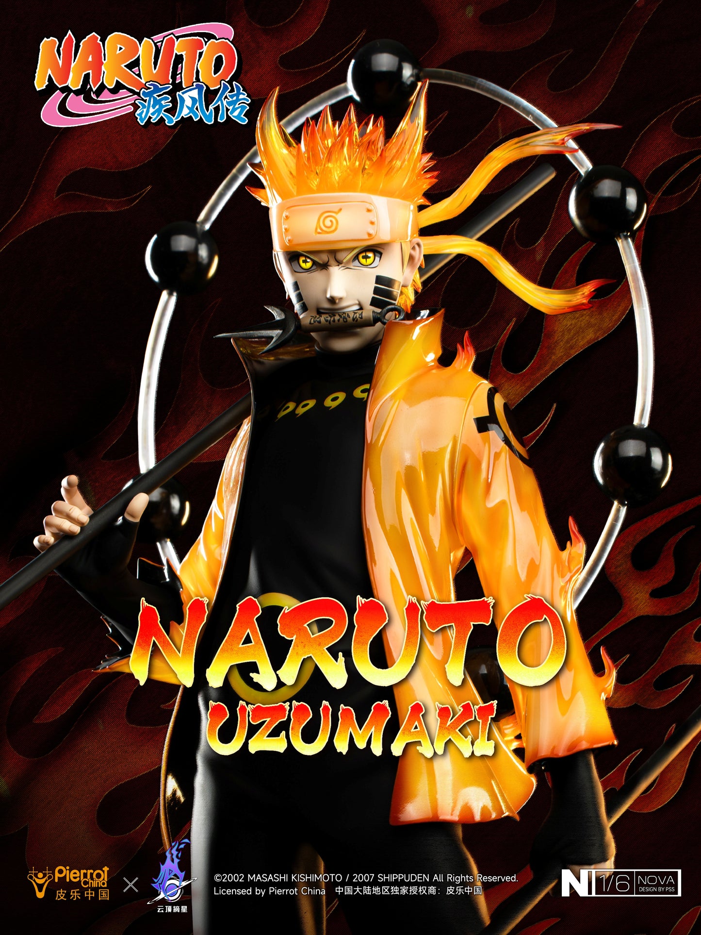 PICKSTAR STUDIO – NARUTO: SIX PATHS SAGE MODE NARUTO AND SASUKE 1/6 (LICENSED) [PRE-ORDER]