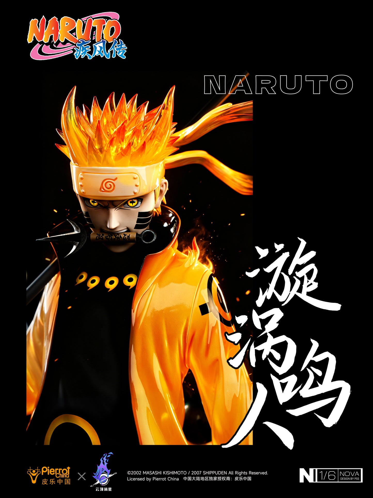 PICKSTAR STUDIO – NARUTO: SIX PATHS SAGE MODE NARUTO AND SASUKE 1/6 (LICENSED) [PRE-ORDER]