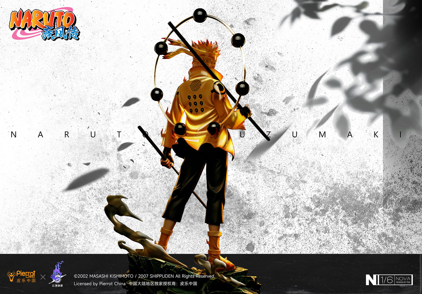 PICKSTAR STUDIO – NARUTO: SIX PATHS SAGE MODE NARUTO AND SASUKE 1/6 (LICENSED) [PRE-ORDER]