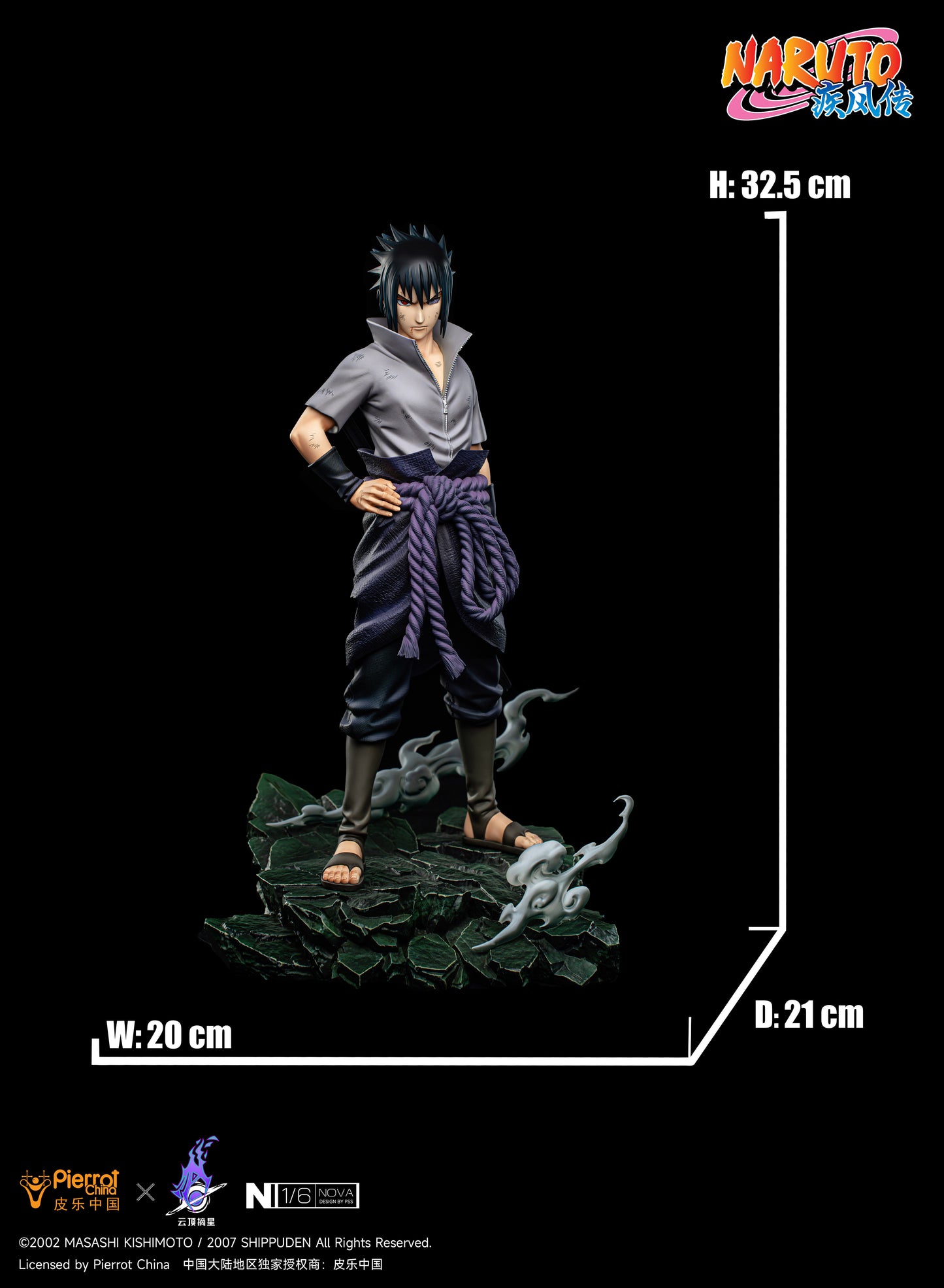 PICKSTAR STUDIO – NARUTO: SIX PATHS SAGE MODE NARUTO AND SASUKE 1/6 (LICENSED) [PRE-ORDER]