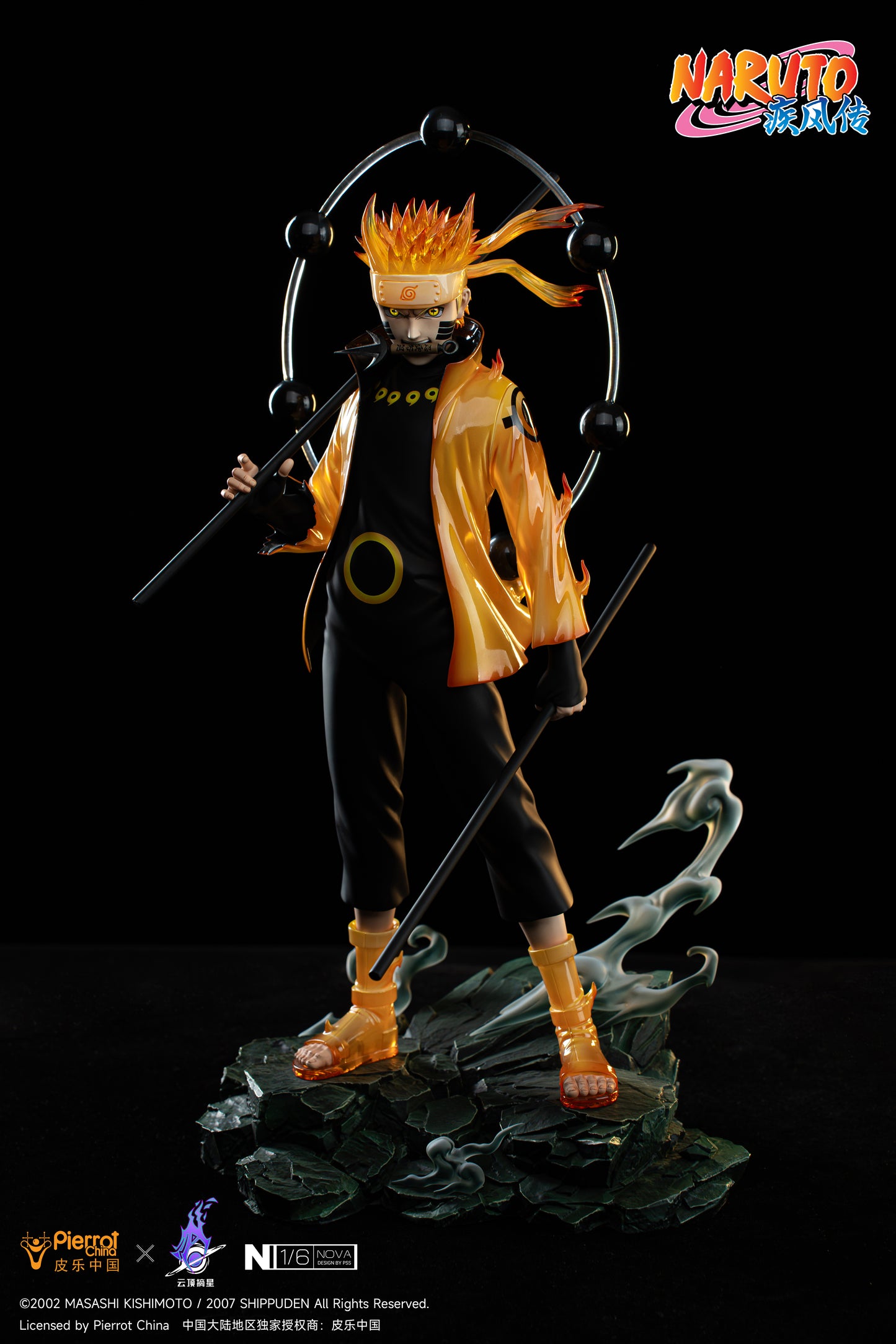 PICKSTAR STUDIO – NARUTO: SIX PATHS SAGE MODE NARUTO AND SASUKE 1/6 (LICENSED) [PRE-ORDER]