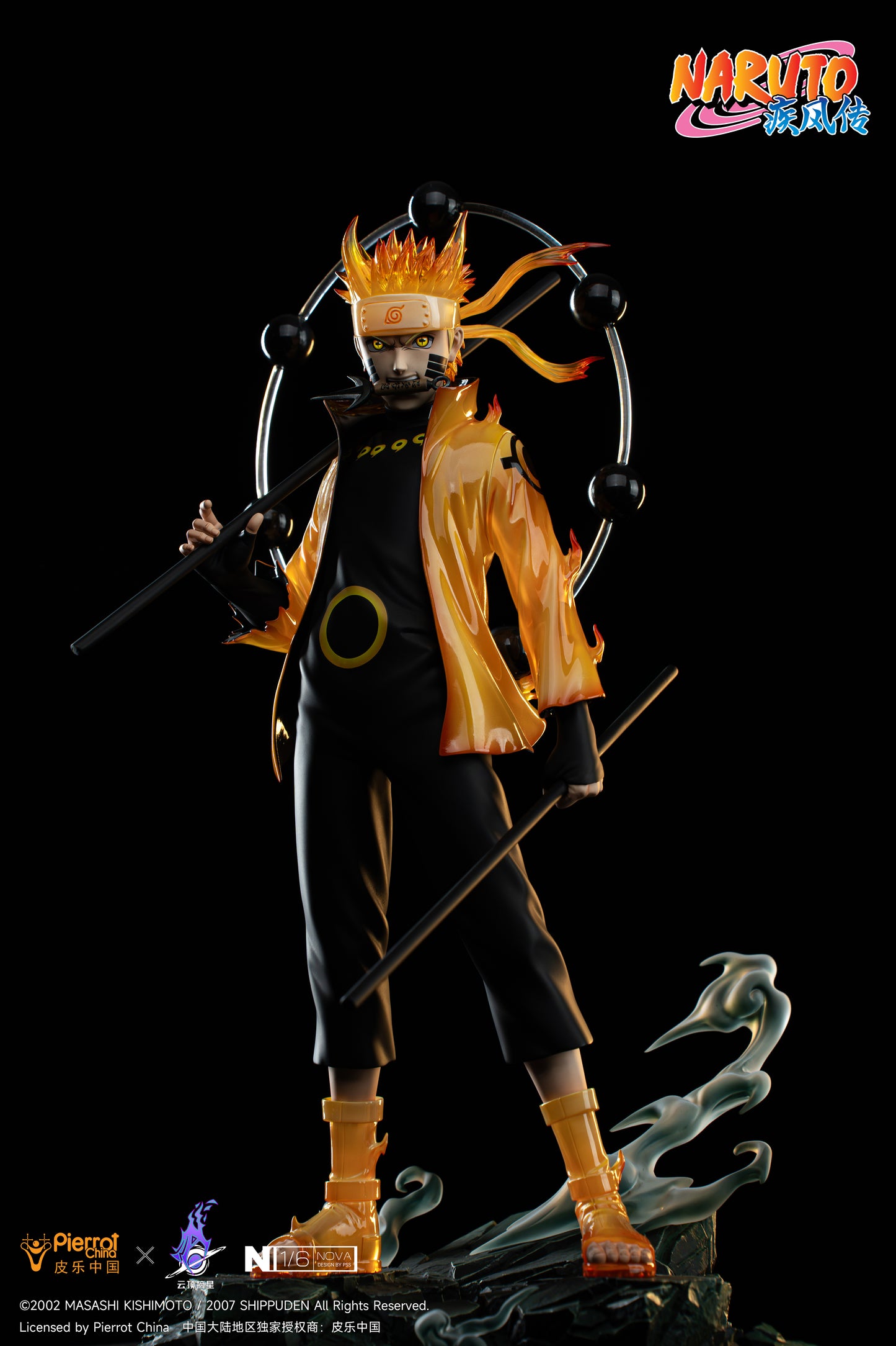 PICKSTAR STUDIO – NARUTO: SIX PATHS SAGE MODE NARUTO AND SASUKE 1/6 (LICENSED) [PRE-ORDER]