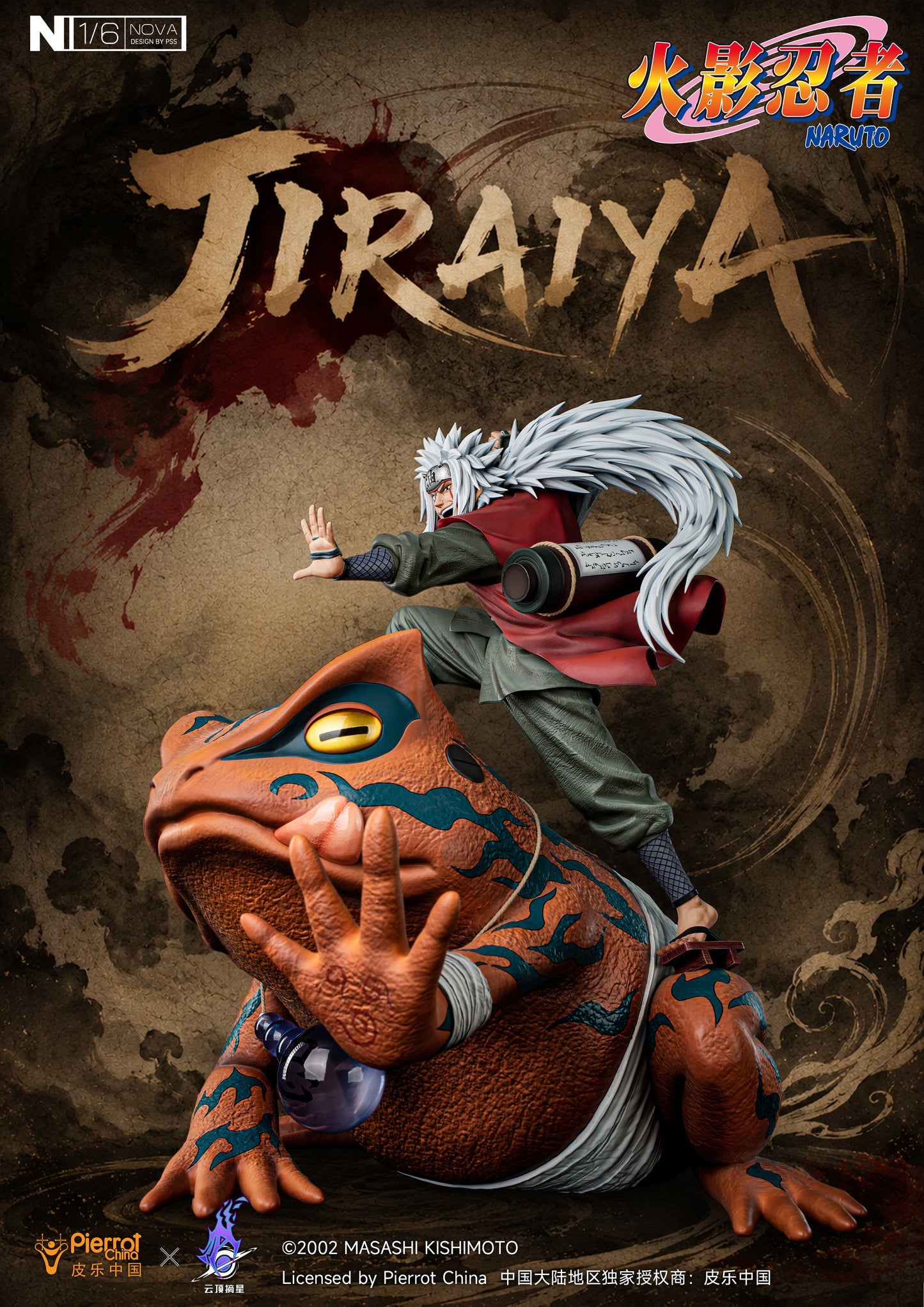PICKSTAR STUDIO - NARUTO NOVA SERIES, JIRAIYA (LICENSED) 12