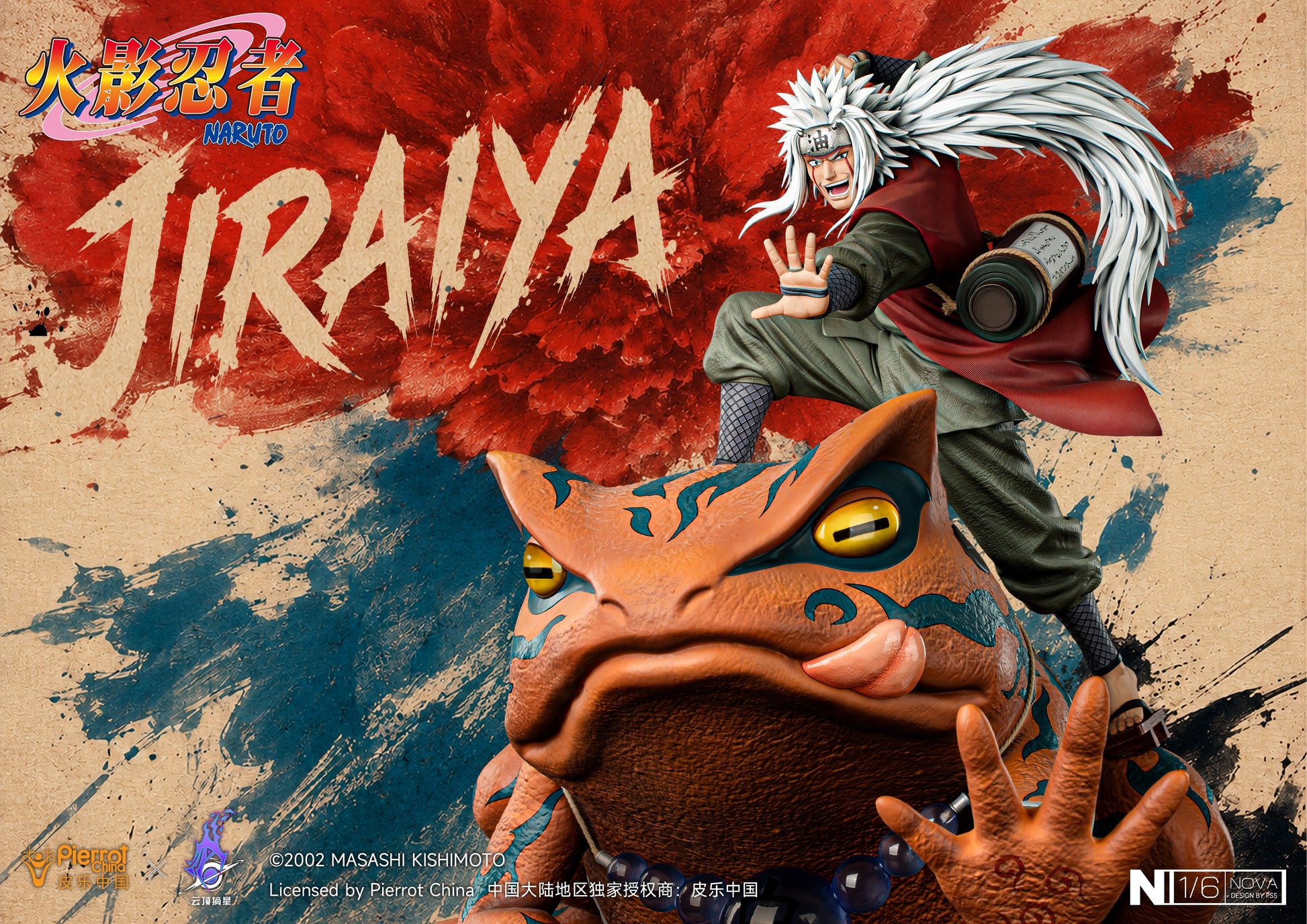 PICKSTAR STUDIO - NARUTO NOVA SERIES, JIRAIYA (LICENSED) 13