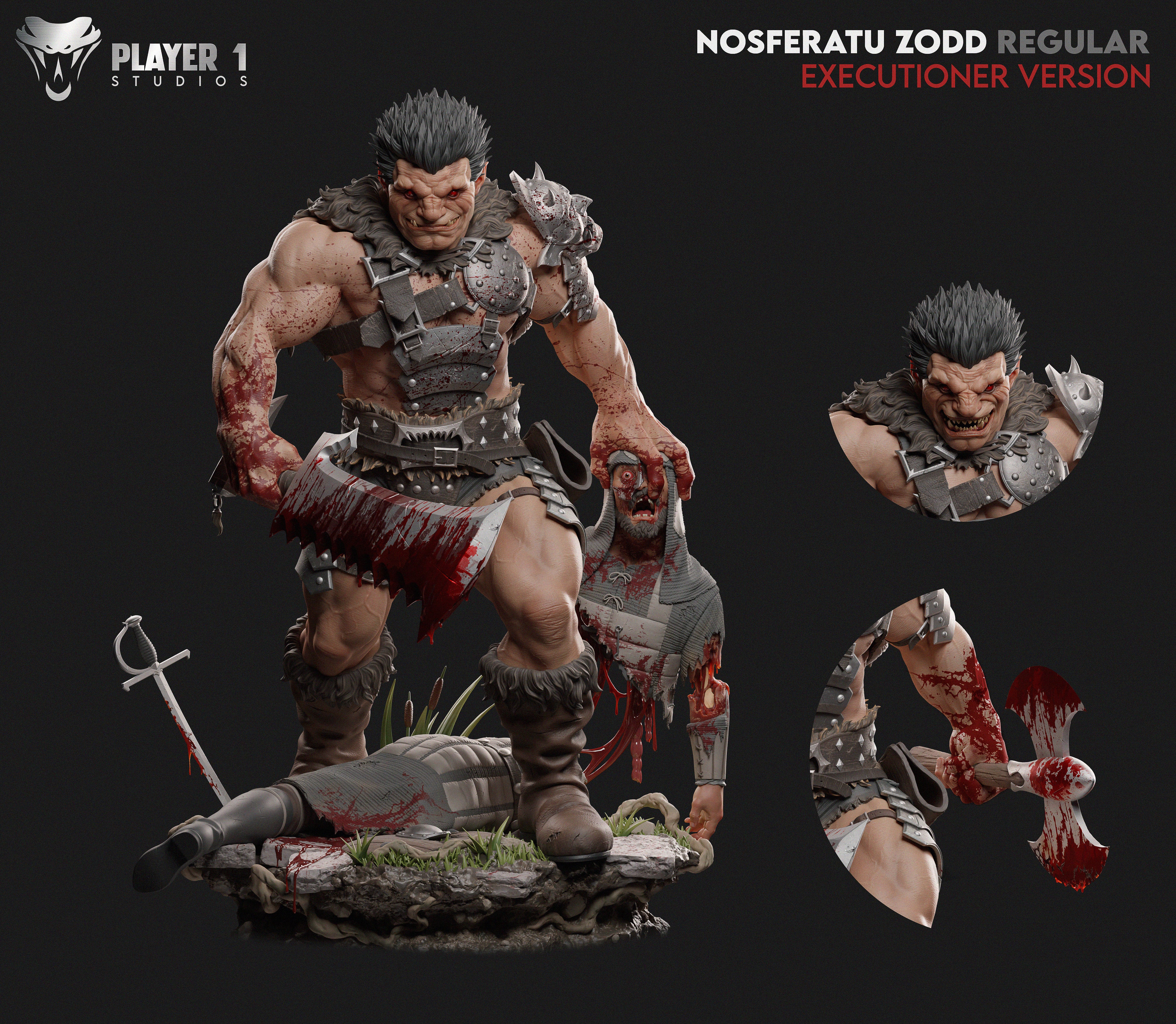 Berserk Zodd フィギュア SynQ Lab　WF2025 Berserk Zodd フィギュア SynQ Lab WF2025（Berserk Nosferatu