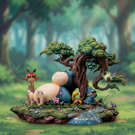 POKE STUDIO – POKEMON: ECOLOGY SERIES, SLEEPING SNORLAX [PRE-ORDER]