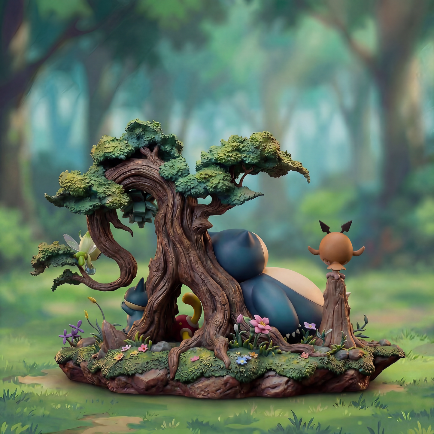 POKE STUDIO – POKEMON: ECOLOGY SERIES, SLEEPING SNORLAX [PRE-ORDER]