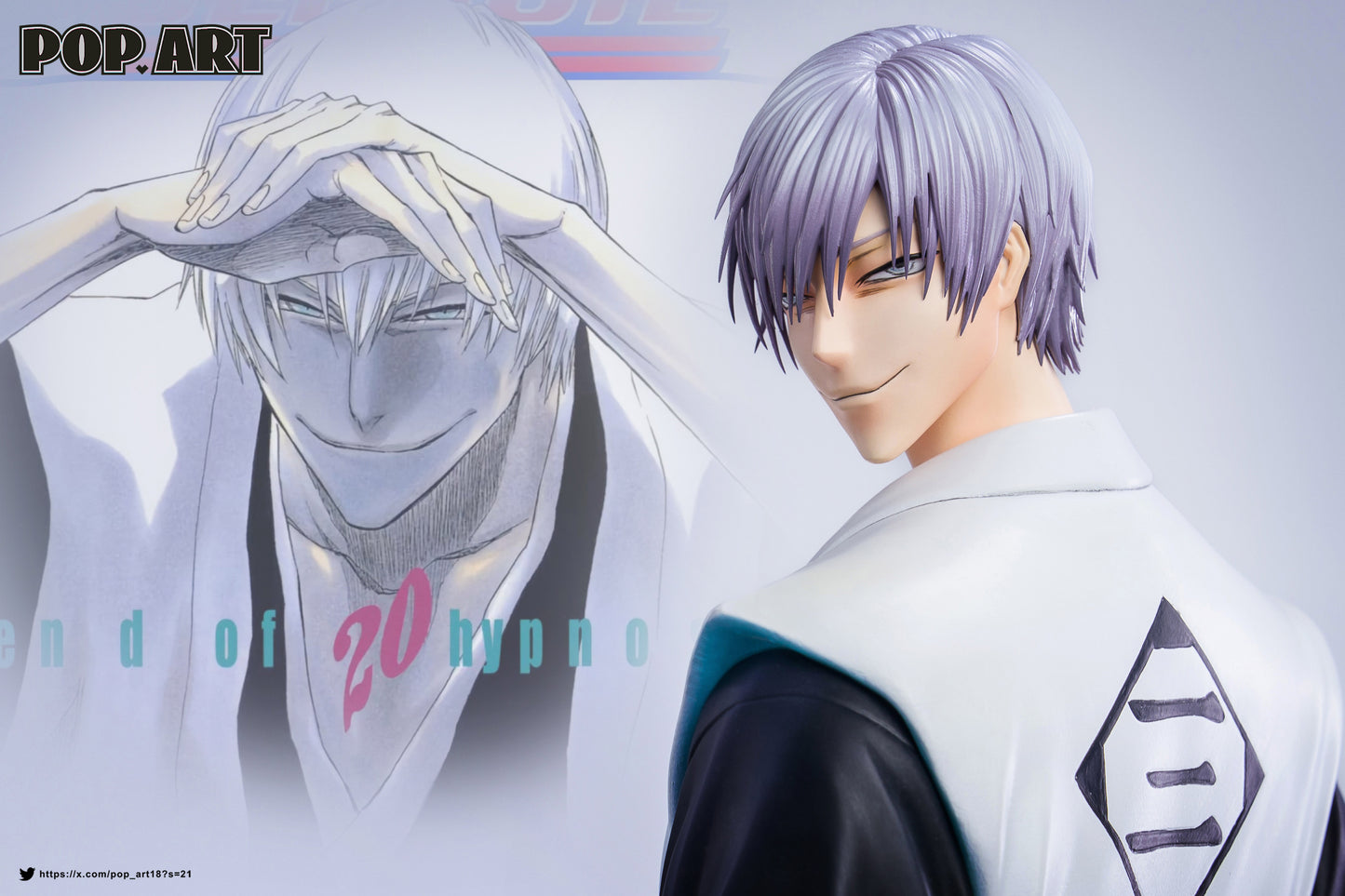 POP ART STUDIO – BLEACH: AIZEN'S REBELS 1. GIN ICHIMARU [PRE-ORDER]