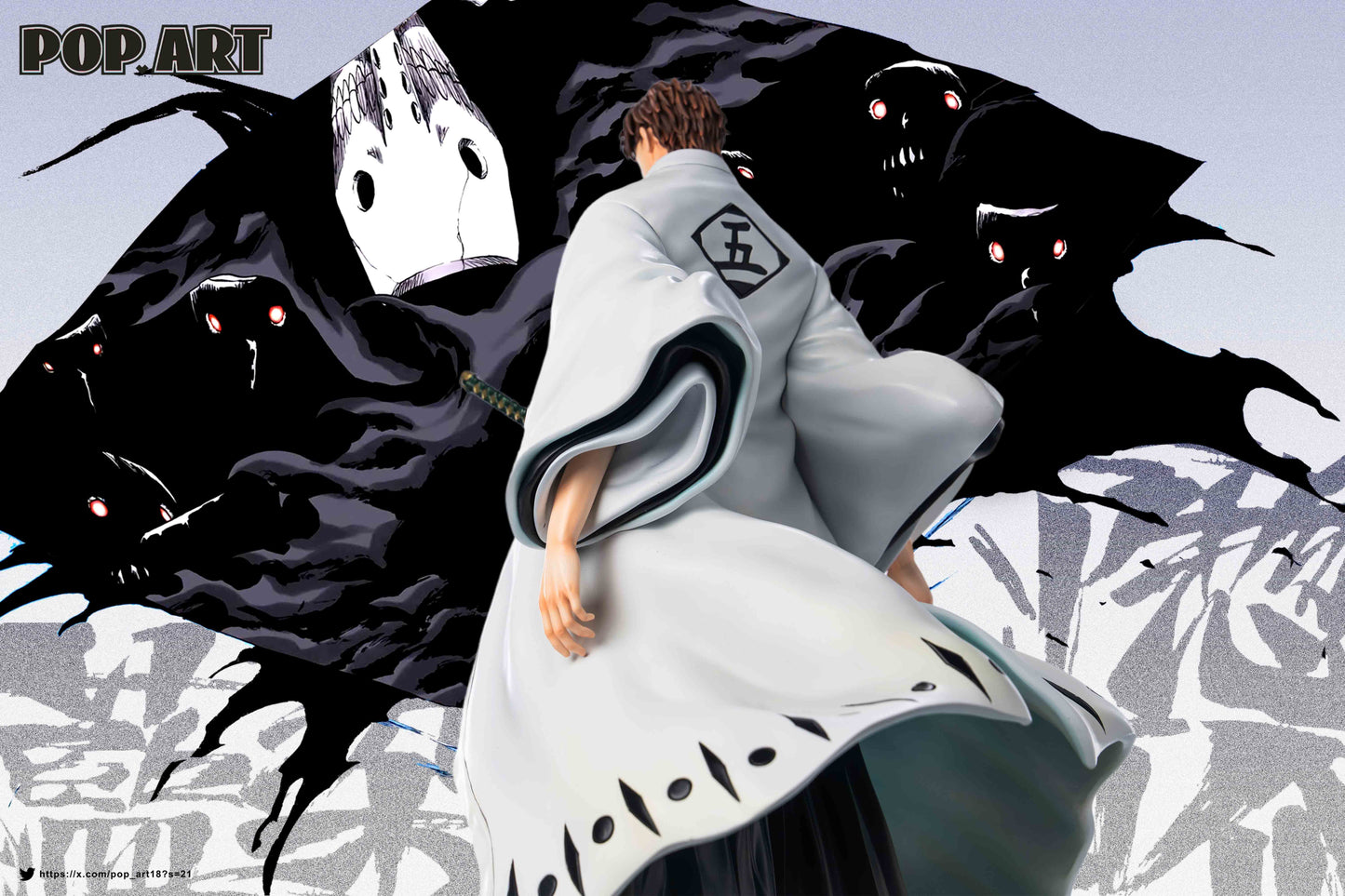 POP ART STUDIO – BLEACH: AIZEN'S REBELS 2. AIZEN SOSUKE [PRE-ORDER]