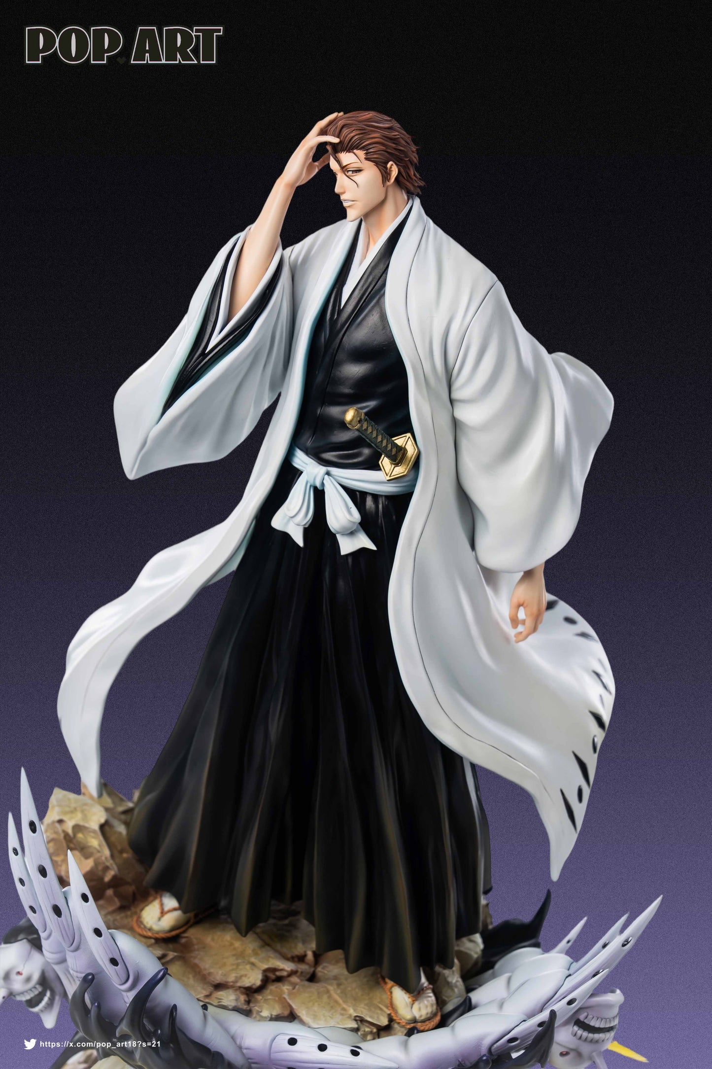 POP ART STUDIO – BLEACH: AIZEN'S REBELS 2. AIZEN SOSUKE [PRE-ORDER]