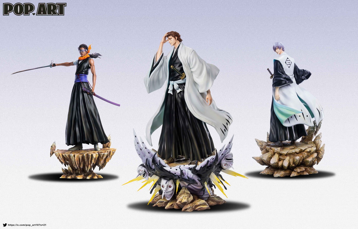 POP ART STUDIO – BLEACH: AIZEN'S REBELS 3. TOSEN KANAME [PRE-ORDER]