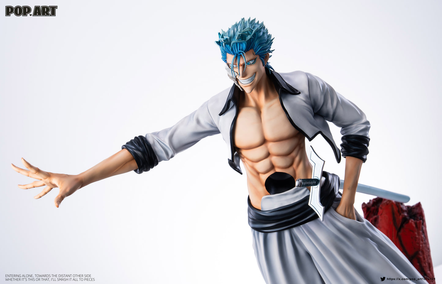 POP ART STUDIO – BLEACH: ESPADA SERIES, GRIMMJOW JAEGERJAQUEZ [PRE-ORDER]