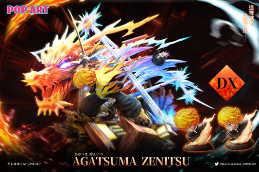 POP ART STUDIO – DEMON SLAYER: FLAMING THUNDER GOD ZENITSU [PRE-ORDER]