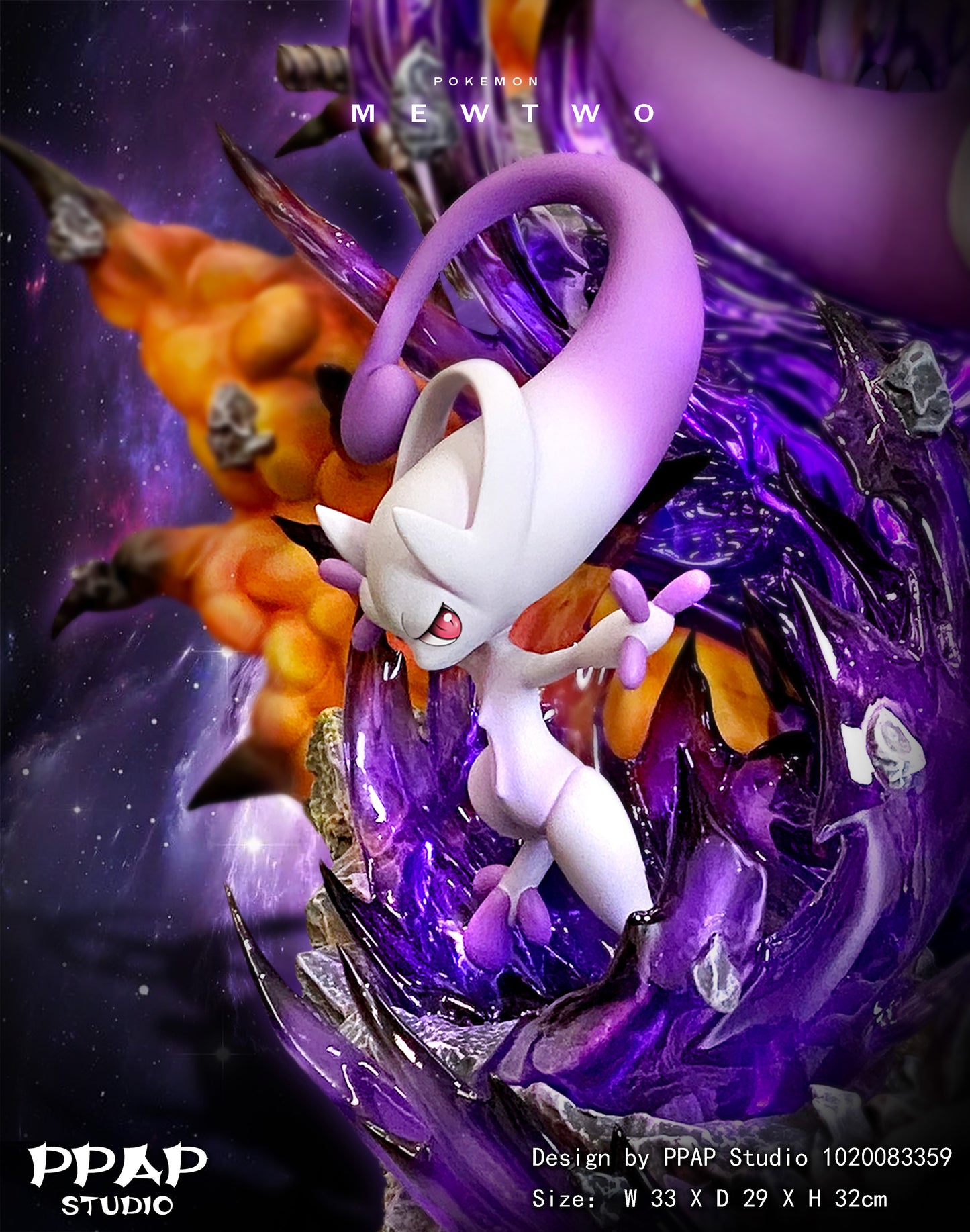 PPAP STUDIO – POKEMON: EVOLUTION SERIES, MEWTWO FAMILY [IN STOCK]