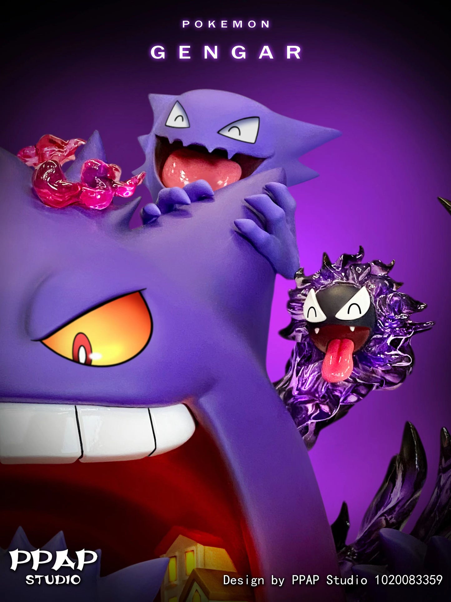 PPAP STUDIO – POKEMON: GIGANTAMAX EVOLUTION SERIES 2. GENGAR [PRE-ORDER]