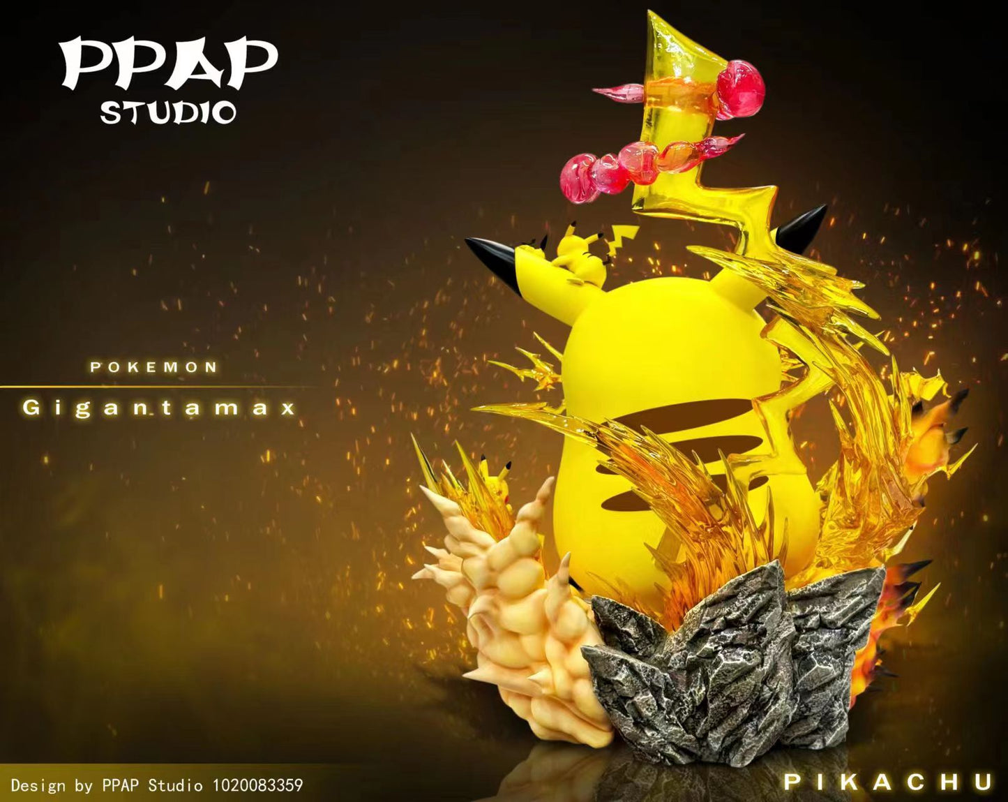 PPAP STUDIO – POKEMON: GIGANTAMAX EVOLUTION SERIES 4. PIKACHU [IN STOCK]