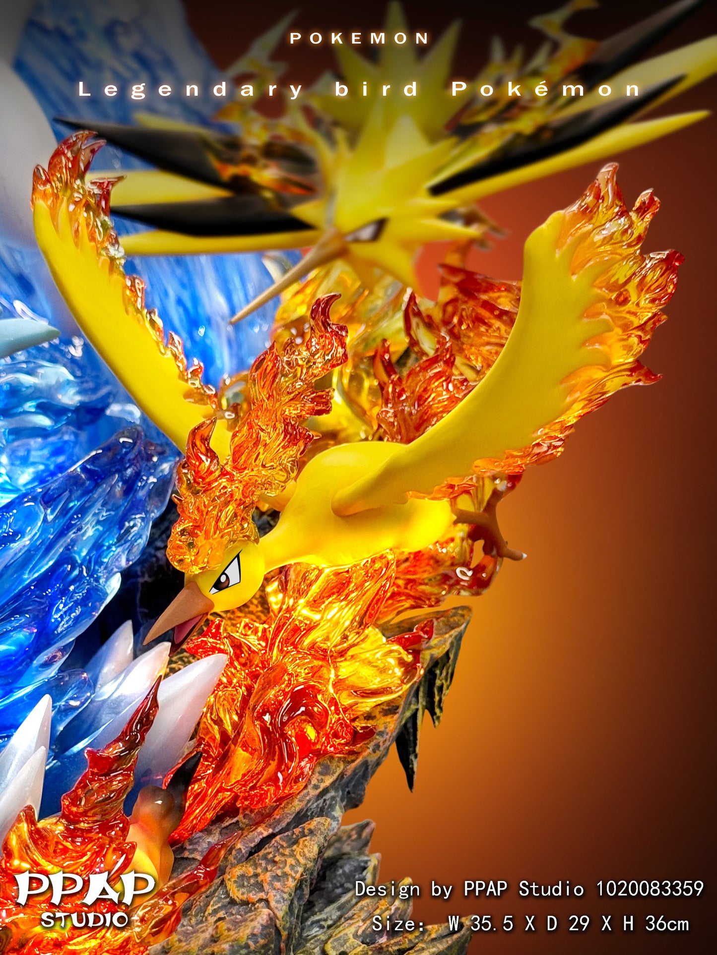PPAP STUDIO – POKEMON: LEGENDARY SERIES 2. LEGENDARY BIRDS, LUGIA, MOLTRES, ARTICUNO AND ZAPDOS [IN STOCK]